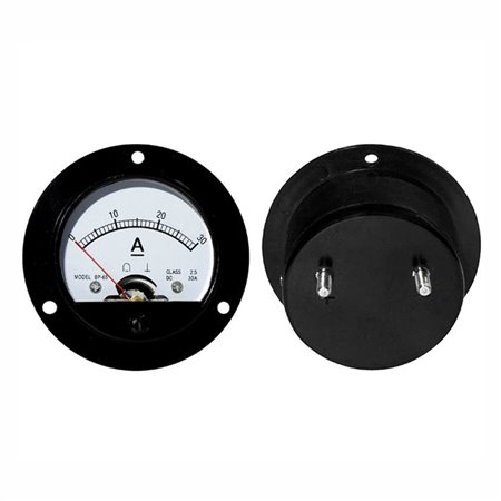 Amperímetro Analógico De Painel 30A Dc