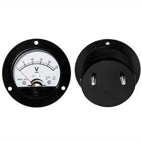 Voltímetro Analógico De Painel 25V Dc