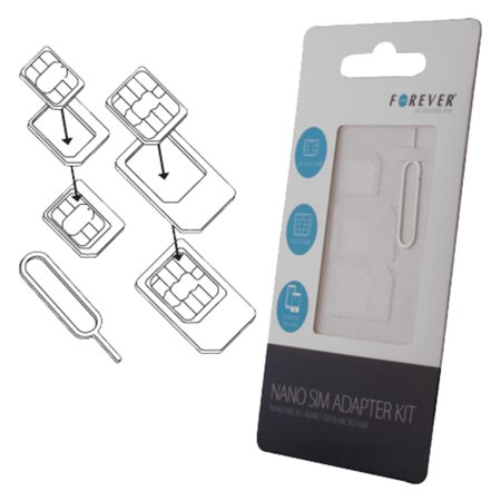 Conjunto Adaptador Cartões Sim