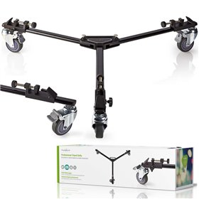 Base C/ Rodas Para Tripé 20Kg Preto Nedis Base C/ Rodas Para Tripé 20Kg Preto Nedis