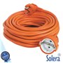 Cabo Extensão Tomada Elétrica C/ 1 Saída 10M 3X1.5Mm Laranja