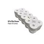 Rolo de Papel Térmico 57x70x11 - Pack de 10 unidades