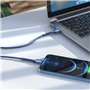 Cabo de Dados e Carregamento Tipo-C para Lightning (PD), Hoco X71 Especial - Azul