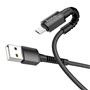 Cabo de Dados e Carregamento USB para Micro USB, Hoco X71 Especial - Preto