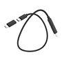 Estojo com Cabo de Carregamento Tipo-C, com Pontas USB, Micro USB, Tipo-C e Lightning, Hoco U86 - Preto