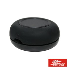 Enrolador De Cabos Em Plástico Preto