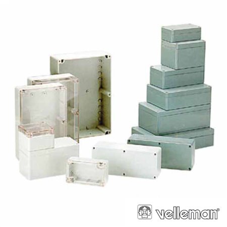 Caixa Estanque Abs Cinza Escuro 64X58X35Mm