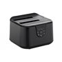 Base de dock para unidade sata Conceptronic 2 baias 2,5 polegadas - 3,5 polegadas - usb tipo c - sata - função de clonagem