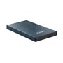 Caixa externa tooq tqe - 2527pb 2,5 polegadas 9 -5 mm sata usb 3.0 - 3.1 azul