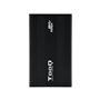Caixa externa tooq tqe - 2524b 2,5 polegadas 9,5 mm sata usb 3.0 preto