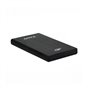 Caixa externa tooq tqe - 2522b para hdd - ssd 2,5 polegadas 9,5 mm sata usb 3.0 preto