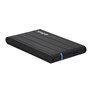 Caixa externa tooq tqe - 2530b para hdd 2.5 polegadas sata 3 usb 3.0 preto