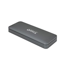 Estojo externo tooq tqe - 2281g para ssd m.2 usb tipo c cinza