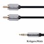 Cabo Jack 3.5Mm Macho / 2-Rca Macho St 3M Kruger Matz