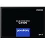Disco rígido interno sólido ssd goodram ssdpr - cx400 - 256 - g2 256 gb 2,5 polegadas sata3 cx400