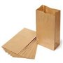 Saquetas de Papel Kraft Castanhas (SC13) 20x5x52 - 1000 unidades
