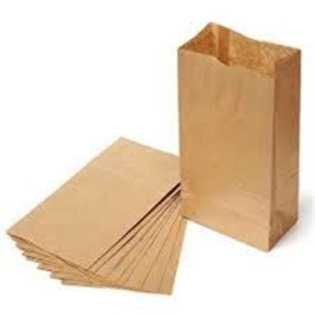 Saquetas de Papel Kraft Castanhas (SC13) 20x5x52 - 1000 unidades