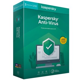Antivírus kaspersky kav 3 licenças 1 ano