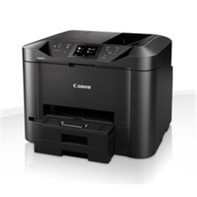 Multifuncional canon maxify mb5450 fax de injeção de cores - a4 - 24ppm - 15ppm cores - wi-fi - adf - duplex - tátil
