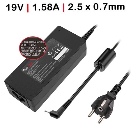 Carregador para Portatil Asus 19V 1.58A 2.5X0.7 mm 30W
