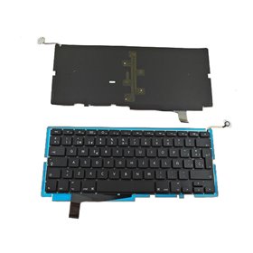 Teclado Apple MacBook Pro A1286 Preto (Para 2008 com Retroiluminado Board)