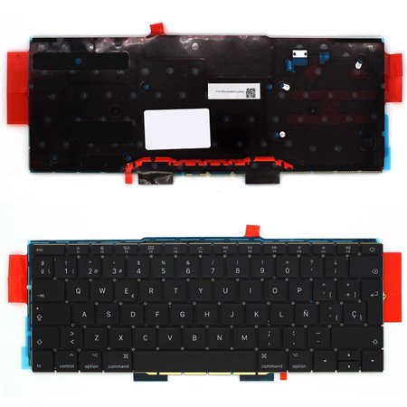 Teclado Retroiluminado para Portatil Apple MacBook Pro A1708 13.3" Preto