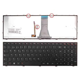 Teclado Retroiluminado para Portatil Lenovo G50-70 Preto