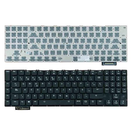 Teclado Gaming Retroiluminado para Portatil Lenovo IdeaPad Y900-17Isk Y910-17Isk Y920-17Ikb Preto Sem Estrutura