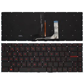 Teclado Retroiluminado para Portatil MSI Gf63 Gf65 Gs65 Gs65Vr Preto