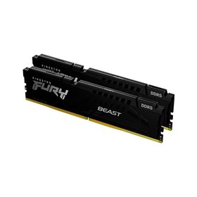 Memória ram ddr5 16gb 2x8gb kingston - 5600mhz - pc5 44800 - fury beast - cl 40 - 1.25v