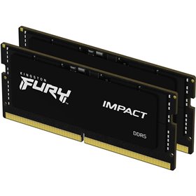 Memória ram ddr5 32gb 2 x 16gb kingston - sodimm - 5600mhz - pc5 44800 - impacto de fúria - cl40 - 1.1v