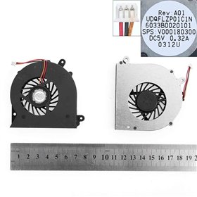 Ventoinha CPU para Portatil Satellite A500 A505 Udqflzp01C1N (Para CPU I7)