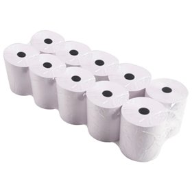 Rolo de Papel Térmico 80x80x11 60Gr. - Pack de 10 unidades - V2 Rolo de Papel Térmico 80x80x11 60Gr. - Pack de 10 unidades - V2