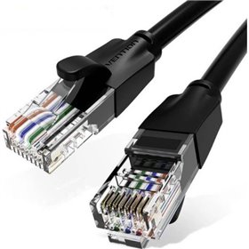 Cabo de Rede RJ45 UTP Vention IBEBL Cat.6/ 10m/ Preto