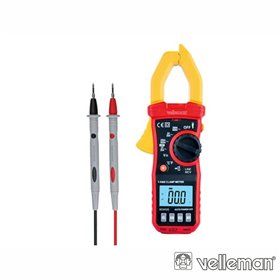 Pinça Amperimétrica Digital AC600V VELLEMAN