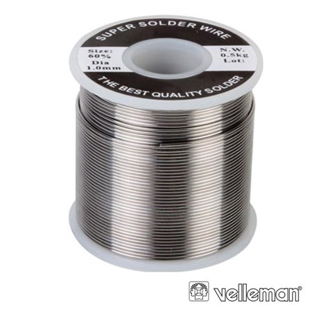 SOLDA 0.8MM 60/40 500G VELLEMAN