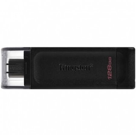 Memória usb tipo c kingston 128 gb datatraveler 70