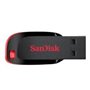 Sandisk 32gb cruzer blade usb 2.0 flash drive vermelho