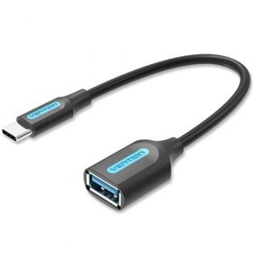 Adaptador USB 3.1 USB-C Vention CCVBB/ USB-C Macho - USB Fêmea