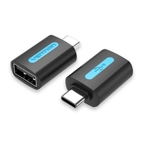 Adaptador USB 2.0 Vention CDTB0/ USB-C Macho - USB Fêmea