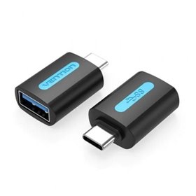 Adaptador USB 3.0 Vention CDUB0/ USB-C Macho - USB Fêmea