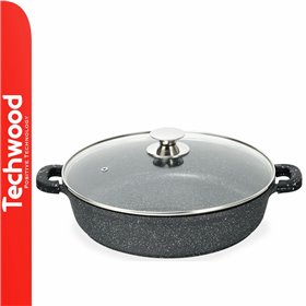 Frigideira Antiaderente Ø28cm c/ tampa Vidro Ménage Techwood