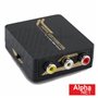 Conversor Sinal CoMPosto + áudio  HDMI Alphanet