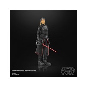 Hasbro star wars a figura do inquisidor da série negra