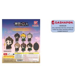 Conjunto de figuras de gashapon bandai lote 40 itens ainda esperando por seu ataque ao titã t