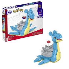 Figura Mattel Mega Construx Pokémon Lapras 527 peças