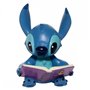 figura enesco disney stitch com livro