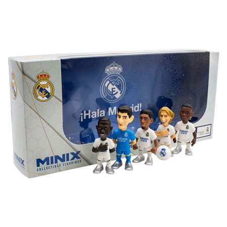 Pacote de 5 figuras minix pacote real madrid 7 cm