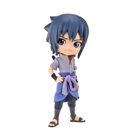 Banpresto figura sasuke uchiha ver naruto shippuden q posket 14cm