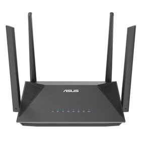 Roteador Asus RT-AX52 AX1800 WiFi 6 Dual Band AiMesh - Até 1800Mbps - 4 portas LAN RJ45 - 4 antenas externas